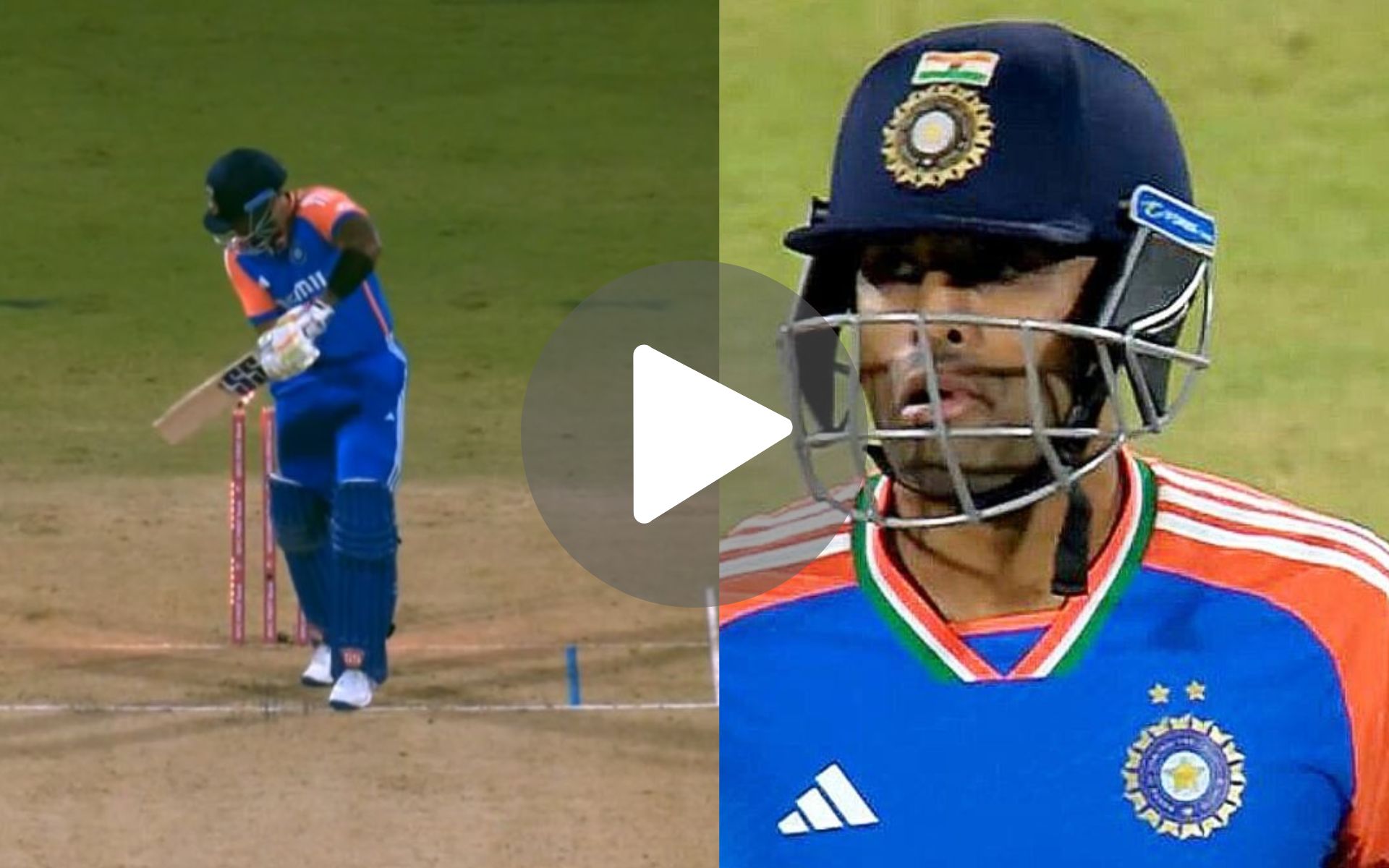 [Watch] Suryakumar Yadav 'Chopped On' As Brydon Carse Finishes His Game In 2nd T20I